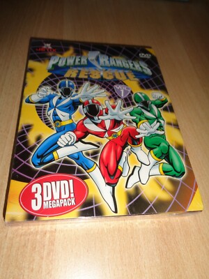 Power Rangers Rescue Vol.1 (DVD) Neu! OVP 3DVD`s Jetix