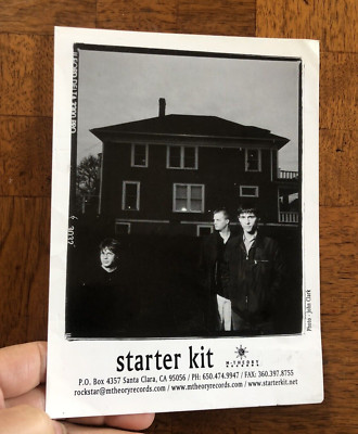 Starter Kit Indie Music Group Vintage Rare 5x7 Press Photo - M-Theory Records