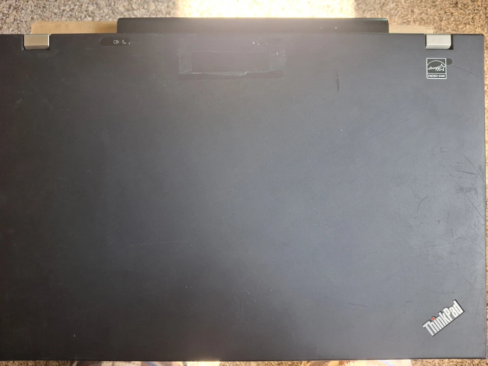 Lenovo ThinkPad W510 i7-820QM 1,73 GHz 4 GB RAM 120 GB SSD Nvidia Foto 2 de 4
