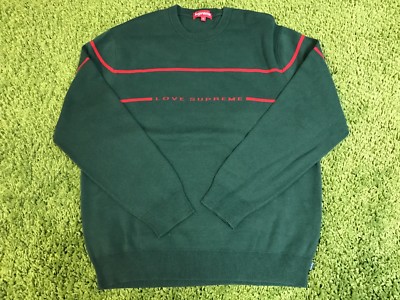 Supreme Love Supreme Sweater L Supreme Supreme is Love Sweater Red