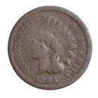 1864-L Indian Head Cent Penny GOOD