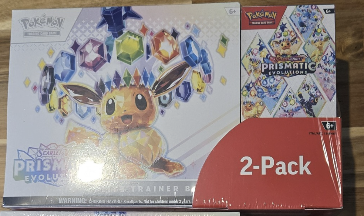 Pokemon Prismatic Evolutions Elite Trainer Box ETB And Booster