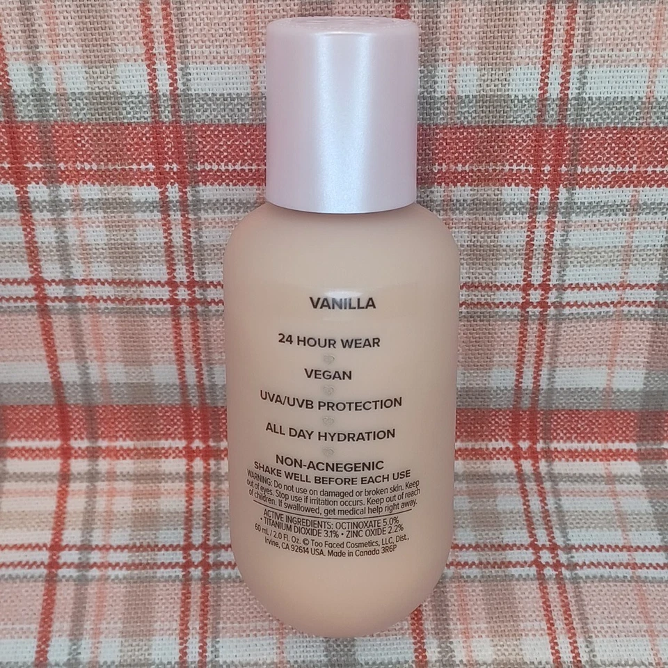 Too Faced Born This Way Healthy Glow Moisturizing Skin Tint SPF 30 Vanilla  - Image 4 of 4
