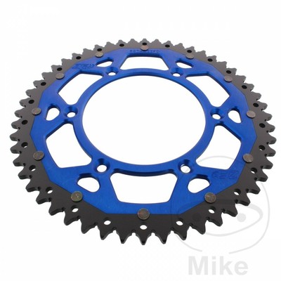 DUAL CROWN 52 TEETH STEP 520 BLUE ZF HUSABERG 600 FC 2000-2000