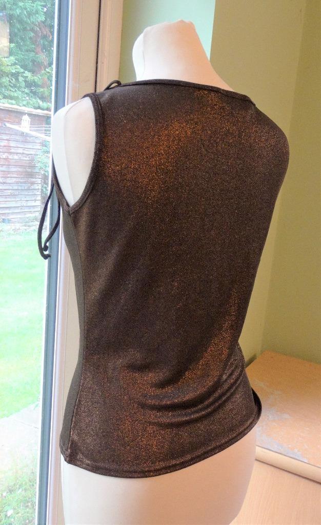 JUS D'ORANGE GLITTER FABRIC TOP WITH STRETCH SIZE 3 3234" BUST eBay