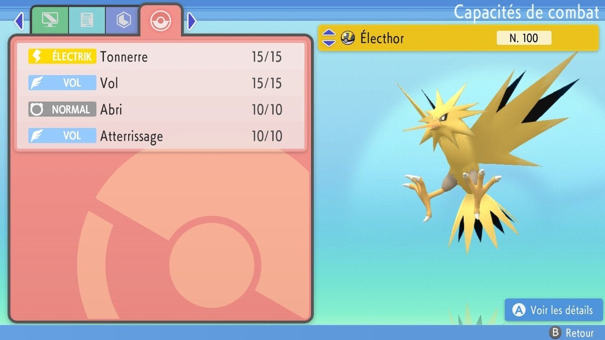 Pokémon Électhor Shiny 6IV - Pour Diamant Étincelant / Perle Scintillante Sur Nintendo Switch - Neuf Scellé