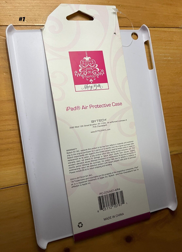 iPad Air Protective Case 4 Colorful Designs Bytech Pink Chandelier Mary Beth - Picture 5 of 41
