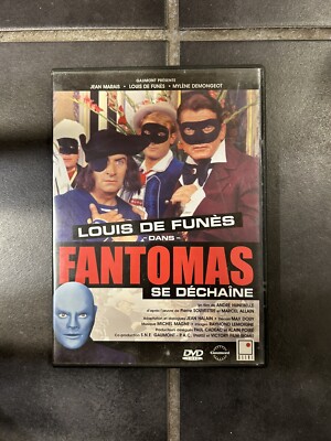 DVD Fantomas Se Dechaine (Louis De Funes)  - F3