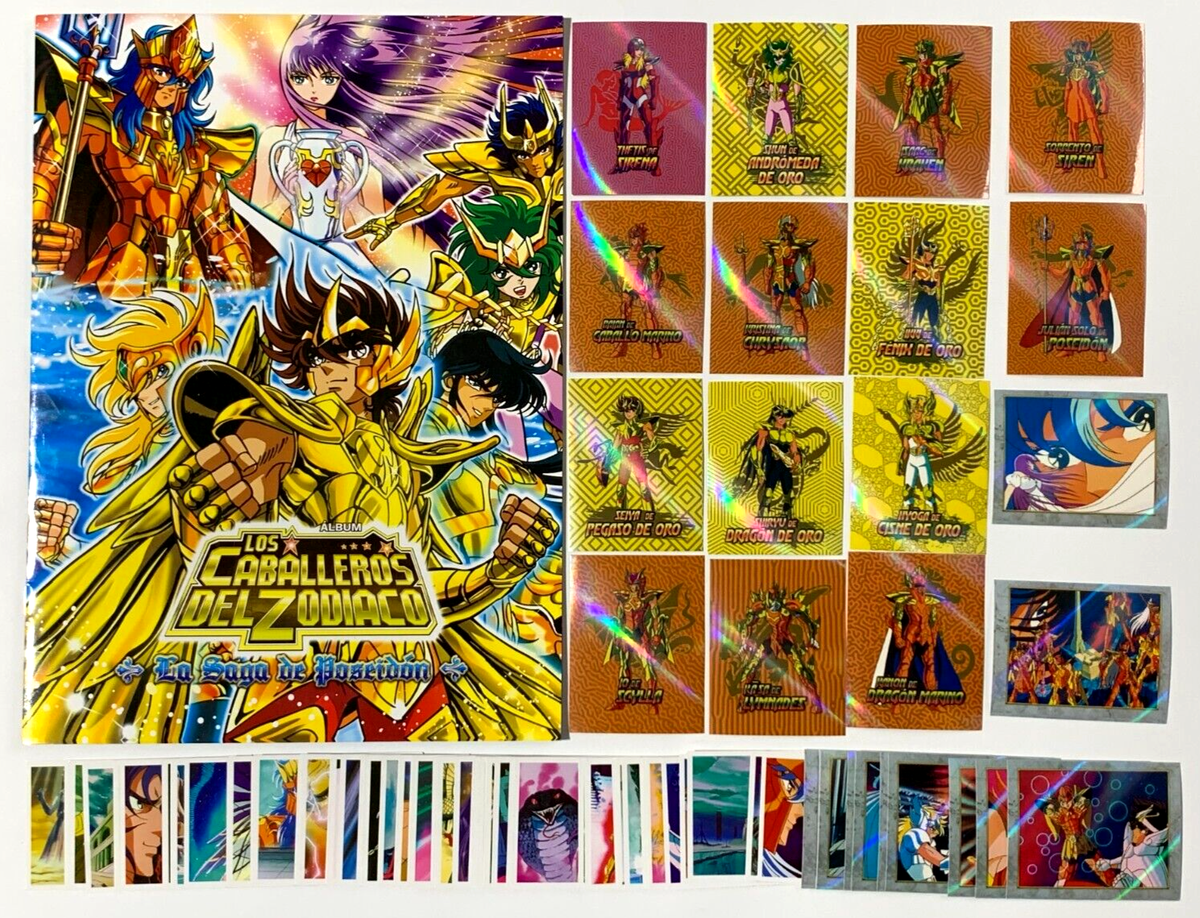 2023 ALBUM SAINT SEIYA Poseidon Saga + Full Set 126/126 KNIGHTS OF