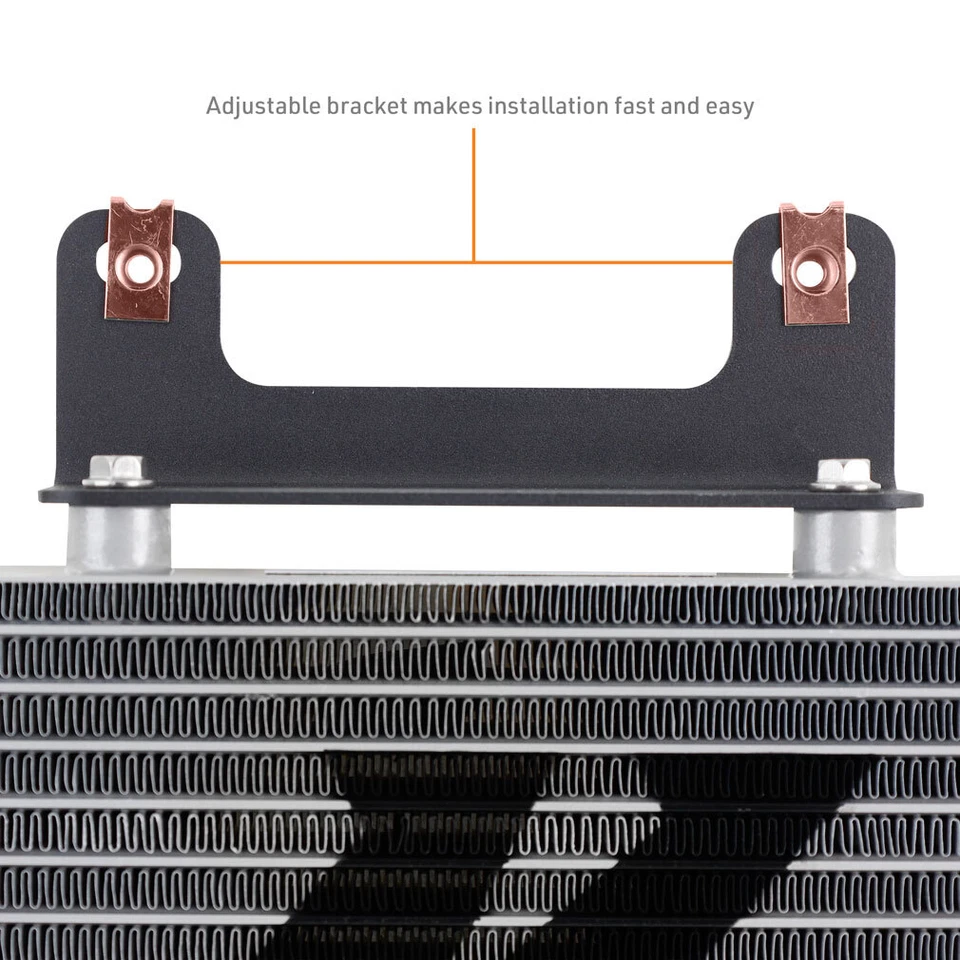 Performance Transmission Cooler, Fits Chevrolet Silverado/GMC Sierra 1999-2013 - Image 3 of 4