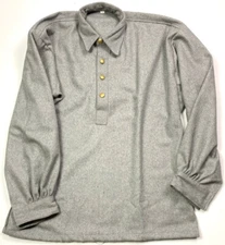 INDIAN WARS US ARMY INFANTRY CAVALRY M1874 GREY FLANNEL SHIRT- SIZE 3 (41-44R)