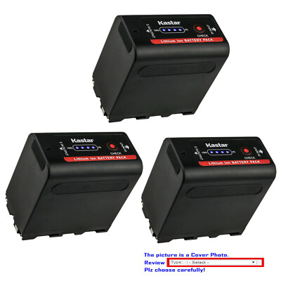 Kastar NP-F980 Battery Replace for Atomos NP-F970 Battery Atomos Shogun Flame