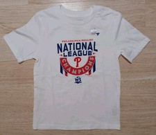 Philadelphia Phillies 2022 National League Champions T Shirt Kids Youth Medium