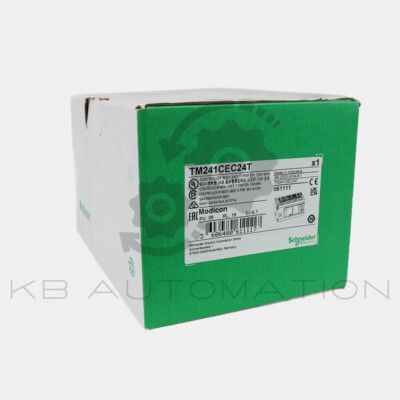 Schneider TM241CEC24T Modicon M241 Logiksteuerung, 24 IO, Ethernet, CAN Master