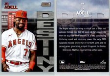 Jo Adell 2022 Stadium Club Dynasty and Destiny #5B Angels