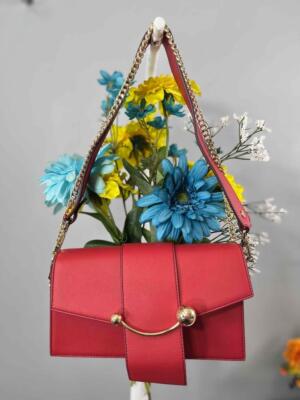 Strathberry red bag best sale