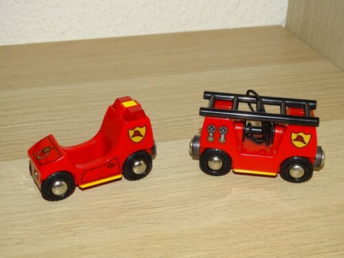 BRIO Feuerwehrauto Leiterwagen mit Licht und Ton 33576  Fire Engine - Bild 1 von 3
