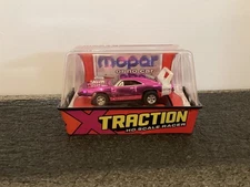 JOHNNY LIGHTNING XTRACTION HO SLOT CAR 1969 DODGE DAYTONA [PURPLE CHROME]