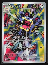 Loudred 212/182 SV04: Paradox Rift Illustration Rare Pokemon Card