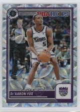 2023-24 Panini NBA Hoops Premium Stock Premium Prizm De'Aaron Fox #199 12ps