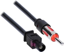 Metra 40-EU10 Antenna to Radio Adapter Cable for Select 2002-Up Black