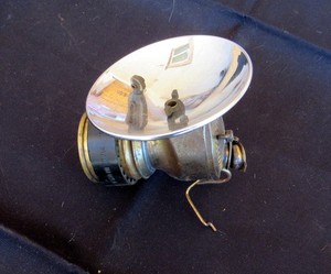 Vintage carbide miners lamp