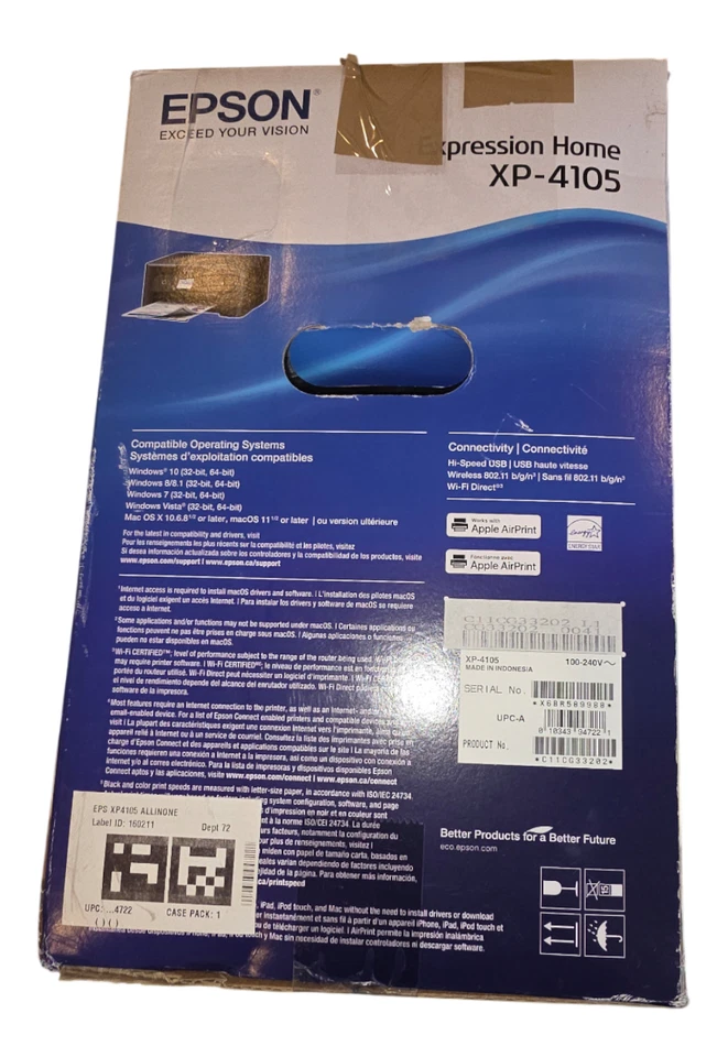 Epson Expression Home XP-4105 All-In-One Inkjet Printer - Image 2 of 4