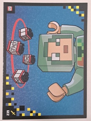 Lego Minecraft Sammelkarten Serie 2''COMIC-KARTEN''