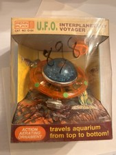 Vintage Penn Plax U.F.O. Interplanetary Voyager Aquarium Ornament