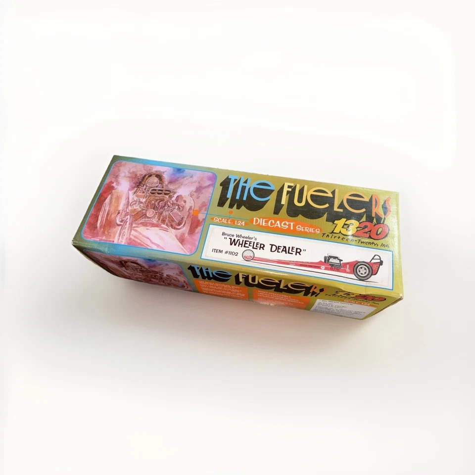 BRUCE "DISTRIBUIDOR DE RUEDAS" 1320 THE FUELERS 1:24 TOP FUEL DRAGSTER NHRA RACING Foto 2 de 4