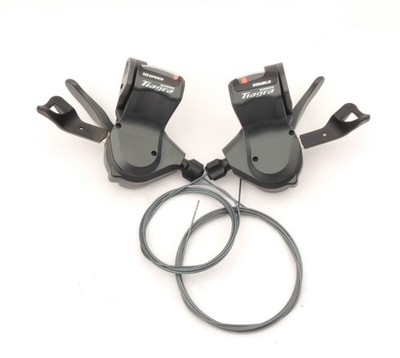Shimano SL-4700 Flatbar Rapidfire Plus Schalthebelpaar  2 x 10 fach schwarz