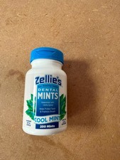 Zellies Xylitol Sugar Free Cool Mint Breath Mints,Expired(06/26)