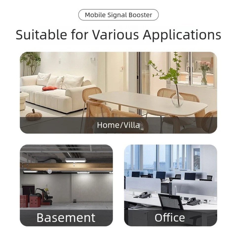 Mobile Network Signal Booster 4G for 900 1800 2100 MHz with Large Area Coverage - image 4 of 4