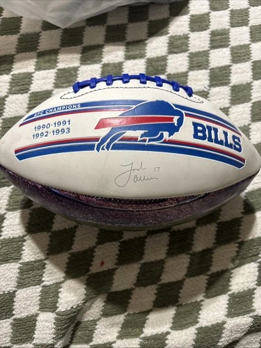 Josh Allen Buffalo Bills AFC CHAMPIONS Autographed NFL Football