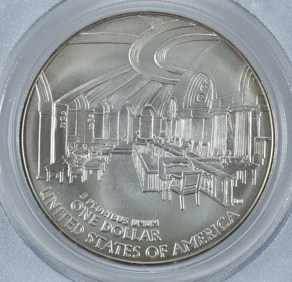 2005-P Marshall Commemorative Silver Dollar MS69 PCGS Blue Label *0426 - Image 4 of 4