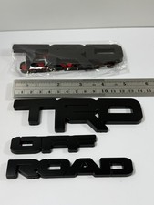 Trd Off Road Matte Black Oem Toyota Emblem Badge