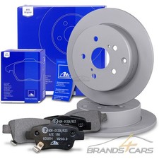 ATE BREMSSCHEIBEN Ø290 VOLL +BREMSBELÄGE HINTEN FÜR TOYOTA COROLLA VERSO E12