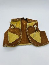 Toddler Leather Vest Cowboy Costume The Schoelkopf Co Dallas TX