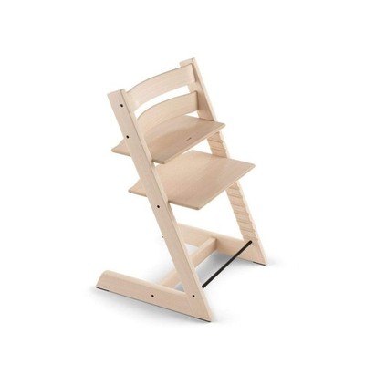 Tripp Trapp Adjustable Wooden Baby High Chair Natural (Chair Only)