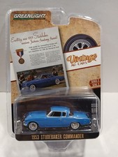 Greenlight 1953 STUDEBAKER COMMANDER 1:64 Diecast - Vintage Ad Cars