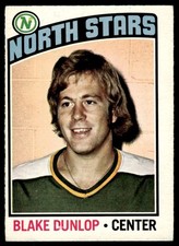 1976-77 O-Pee-Chee Blake Dunlop Minnesota North Stars #263