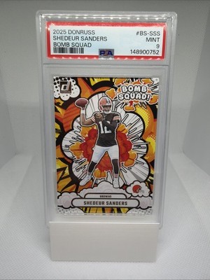 2025 Panini Donruss - Bomb Squad Shedeur Sanders #BS-SSS (RC) for