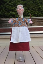 Dresdner Künstlerhandpuppe  Expertic ca. 36 cm , ohne OVP