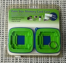 NEW PC Card Packaging Green Palm Size Memory Card Case Universal Storage Cases