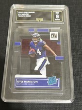 Kyle Hamilton 2022 Panini Clearly Donruss - Rated Rookie #88  (RC) Ravens GMA 9