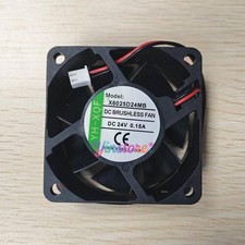 1 pc. New X6025D24MB Inverter Cooling Fan 6025 DC24V 0.15A 6CM 2Pin