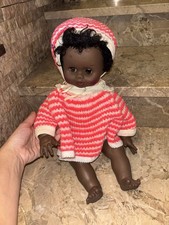 Bambola Bambolotto Cicciobello Anni 60 Vintage Di Colore