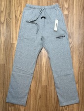 Fear of God Essentials Relaxed Sweatpants Dark Oatmeal FW22 size MEDIUM
