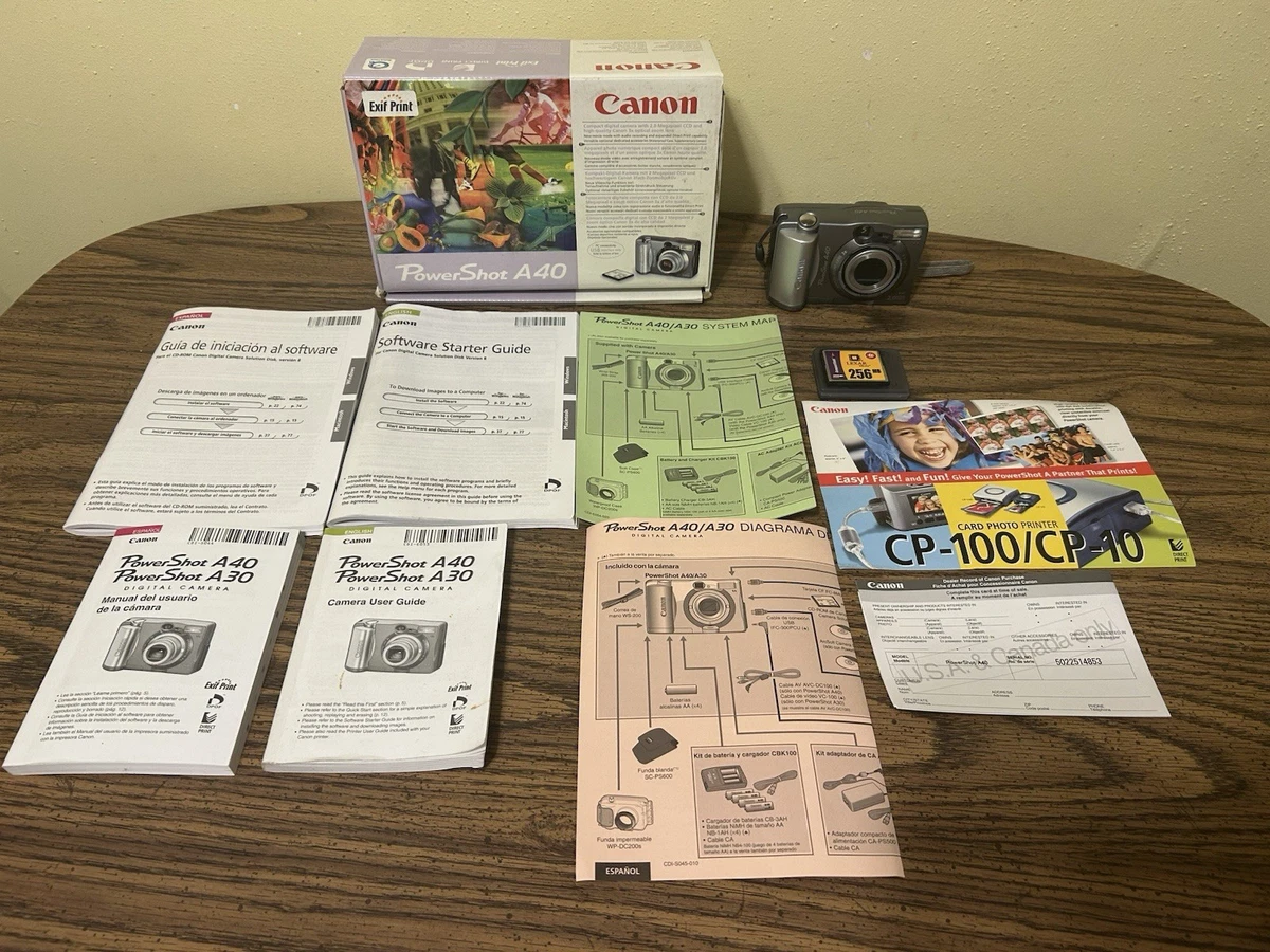 Canon PowerShot A40 Digital Cameras for Sale - Shop New & Used