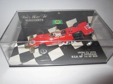 PMA Minichamps 1/43 Lotus 72 Ford 1970 American GP F1 first victory Minicar